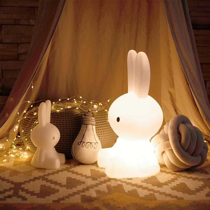 Acheter Veilleuse lapin pour la maison, veilleuse pour enfants, Luminaires  de décoration de chevet de chambre