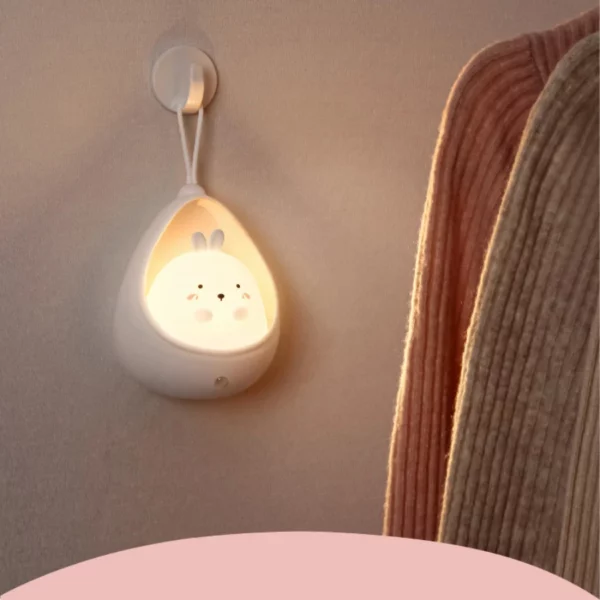 Veilleuse Lampe de Mur Lapin – Image 2