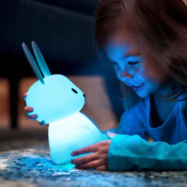 Veilleuse Grand format Lapin Blanc – Image 4