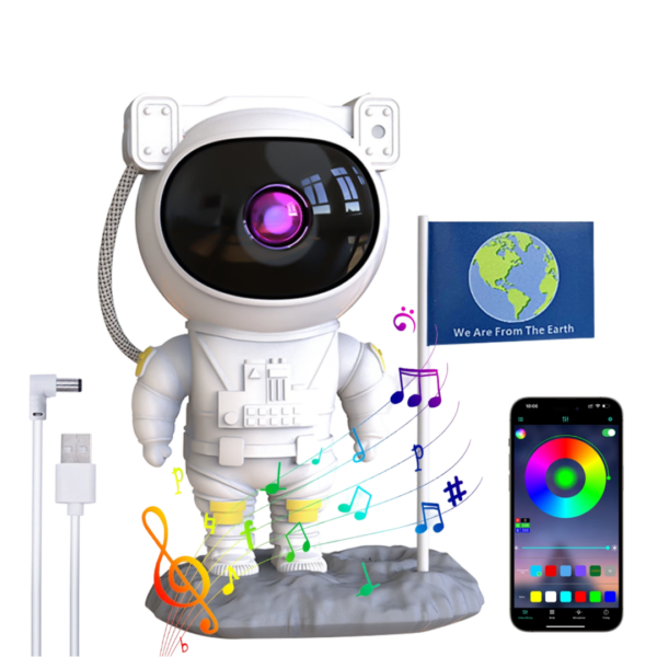 Veilleuse Projection Astronaute
