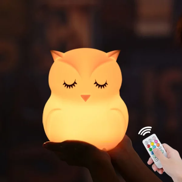 Veilleuse LED Hibou – Image 2