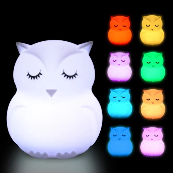 Veilleuse LED Hibou – Image 3