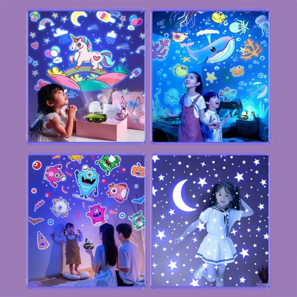 Veilleuse Musicale & Projection Robot – Image 3