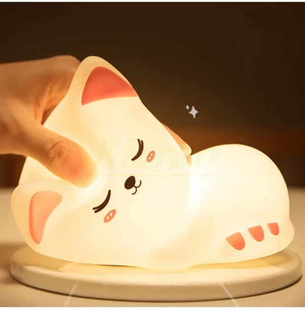 Veilleuse Chat Rechargeable – Image 3