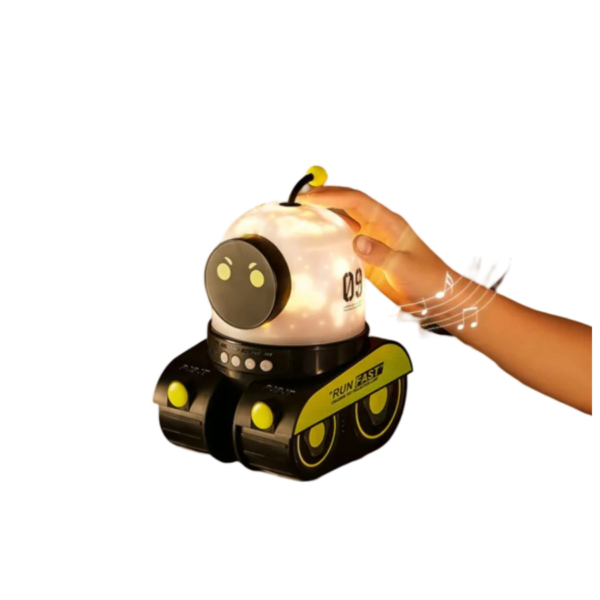 Veilleuse Musicale & Projection Robot