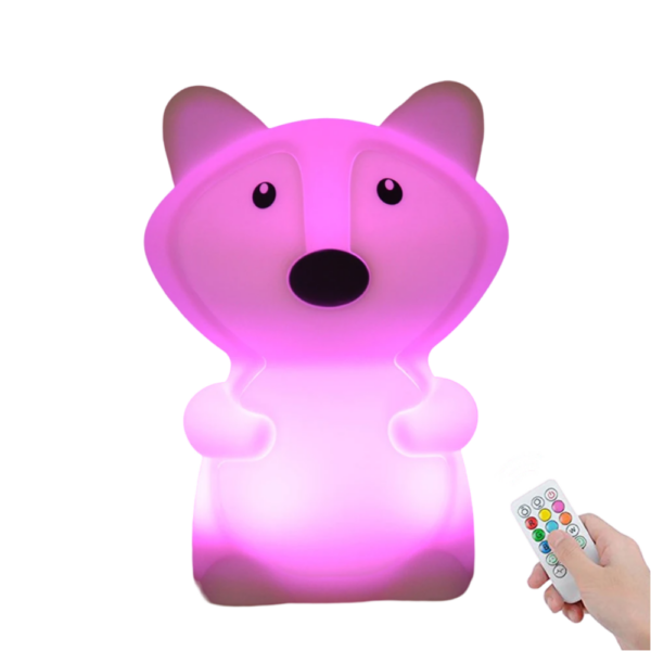 Veilleuse Silicone Renard – Image 3